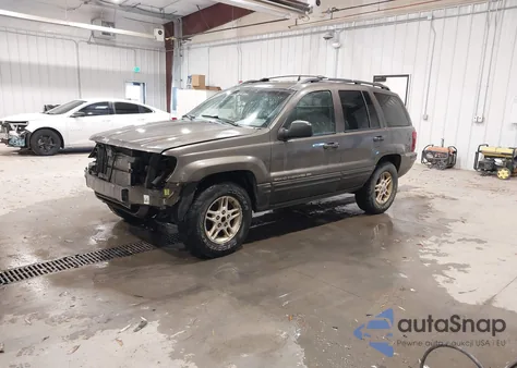 1999 Jeep Grand Cherokee Limited z USA, uszkodzony, nr VIN 1J4GW68NXXC738942